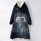 Wicca Universe SED-0164 Oversized Sherpa Blanket Hoodie