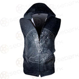 Wicca Universe SED-0164 Zip Sleeveless Hoodie