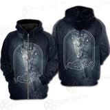 Wicca Universe SED-0164 Hoodie Raglan Zip