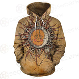 Bohemian Sun And Moon SED-0165 Hoodie Allover