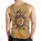 Bohemian Sun And Moon SED-0165 Men Tank-tops