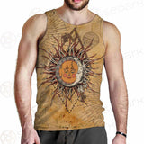 Bohemian Sun And Moon SED-0165 Men Tank-tops