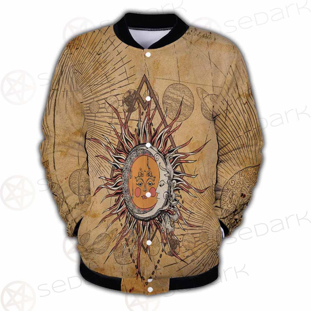 Bohemian Sun And Moon SED-0165 Button Jacket