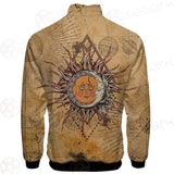 Bohemian Sun And Moon SED-0165 Stand-up Collar Jacket