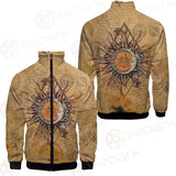 Bohemian Sun And Moon SED-0165 Stand-up Collar Jacket