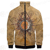 Bohemian Sun And Moon SED-0165 Stand-up Collar Jacket