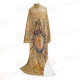 Bohemian Sun And Moon SED-0165 Sleeved Blanket