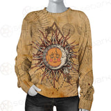 Bohemian Sun And Moon SED-0165 Unisex Sweatshirt