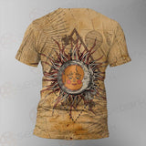 Bohemian Sun And Moon SED-0165 Unisex T-shirt
