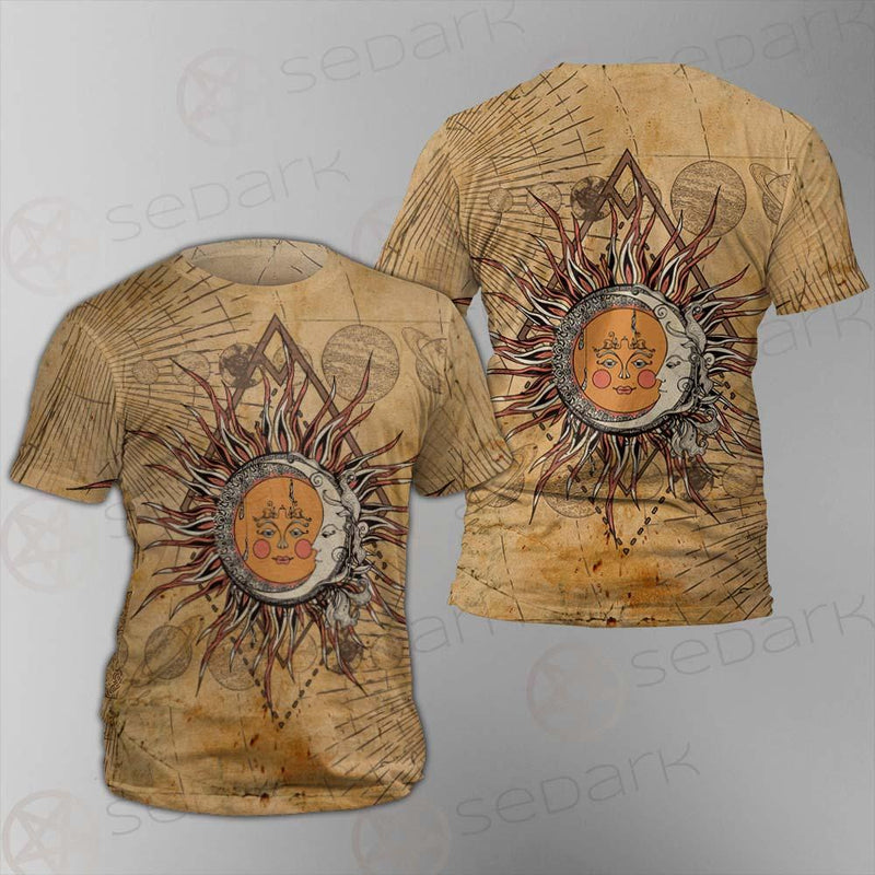 Bohemian Sun And Moon SED-0165 Unisex T-shirt