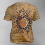 Bohemian Sun And Moon SED-0165 Unisex T-shirt