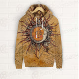 Bohemian Sun And Moon SED-0165 Zip-up Hoodies