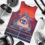 Eye Of Providence SED-0166 Men Tank-tops