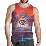 Eye Of Providence SED-0166 Men Tank-tops