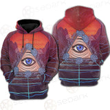 Eye Of Providence SED-0166 Hoodie Raglan