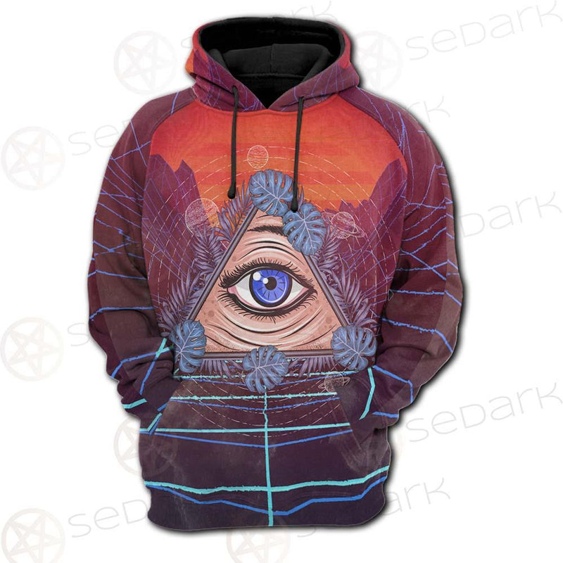 Eye Of Providence SED-0166 Hoodie Raglan