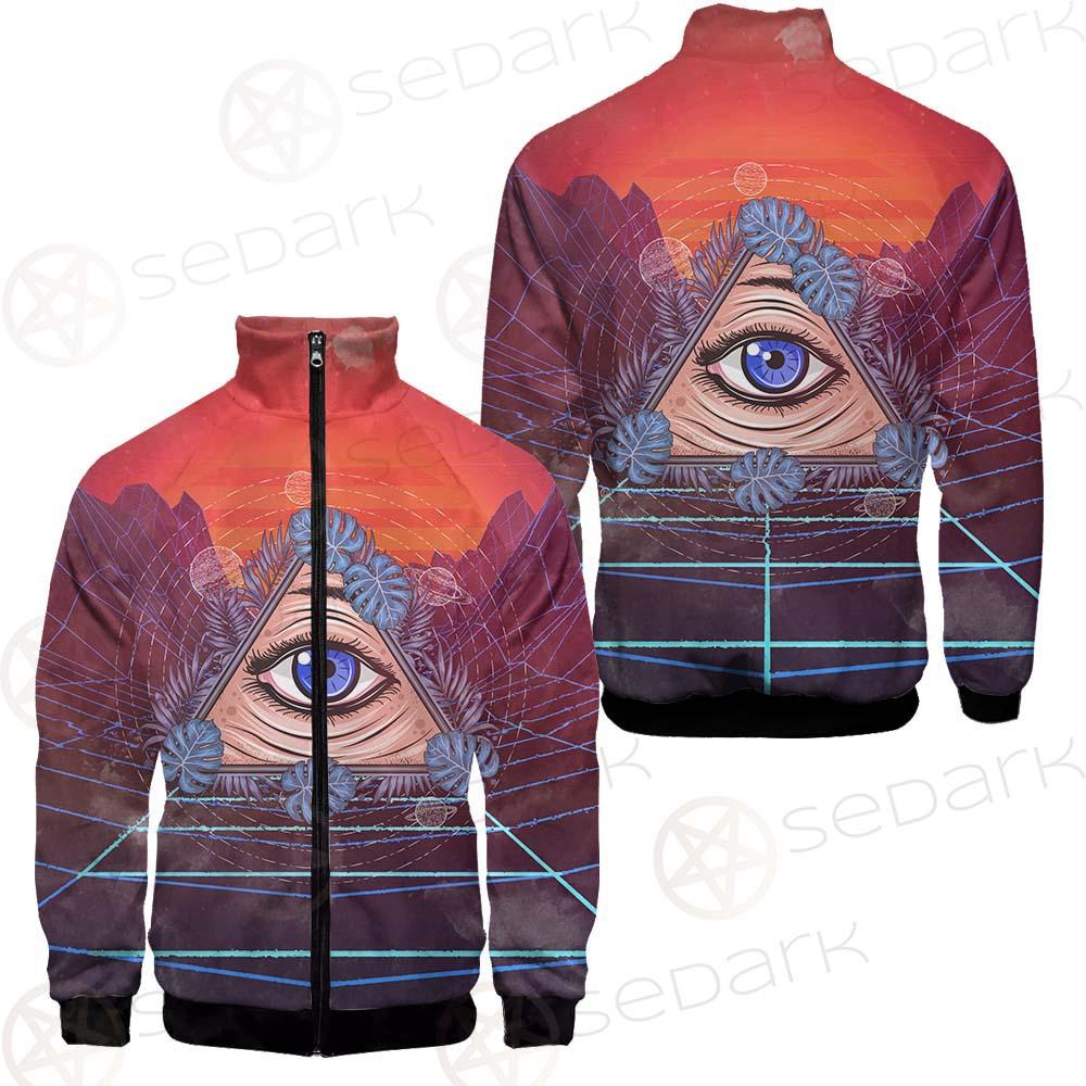 Eye Of Providence SED-0166 Stand-up Collar Jacket