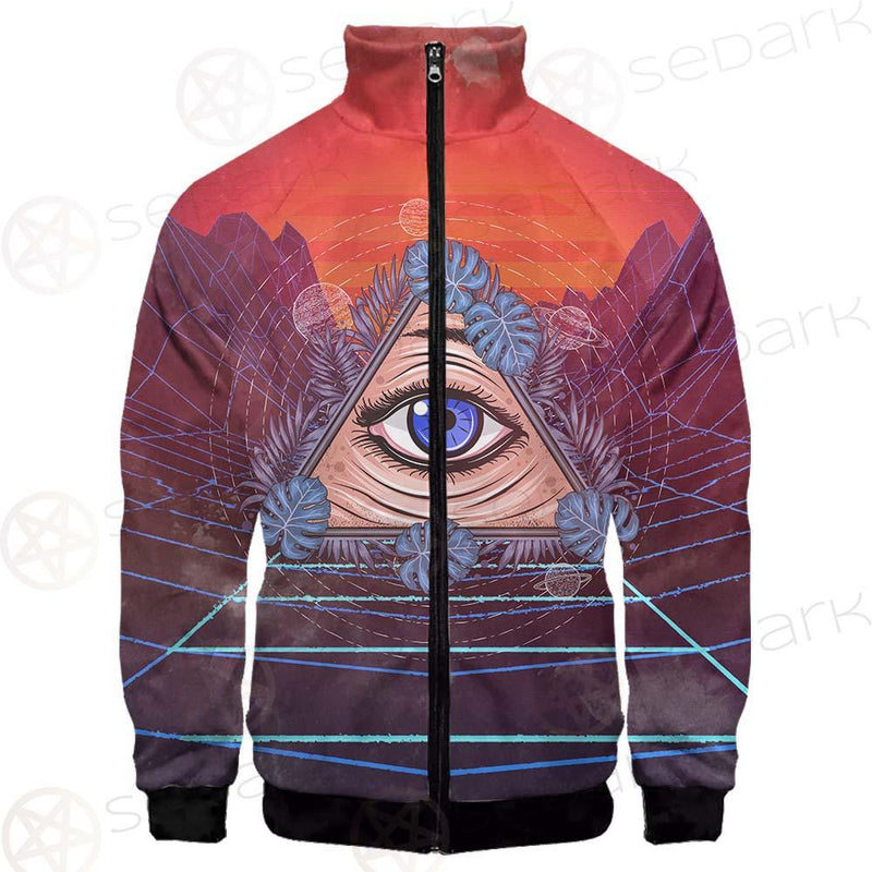 Eye Of Providence SED-0166 Stand-up Collar Jacket