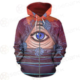 Eye Of Providence SED-0166 Zip-up Hoodies