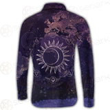 Wicca Pattern Moon And Sun SED-0167 Long Sleeve Shirt