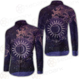 Wicca Pattern Moon And Sun SED-0167 Long Sleeve Shirt