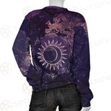 Wicca Pattern Moon And Sun SED-0167 Unisex Sweatshirt