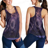 Wicca Pattern Moon And Sun SED-0167 Women Tank Top