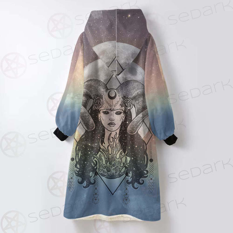 Goddess Moon SED-0168 Oversized Sherpa Blanket Hoodie