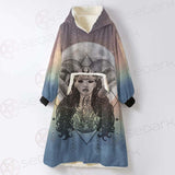 Goddess Moon SED-0168 Oversized Sherpa Blanket Hoodie