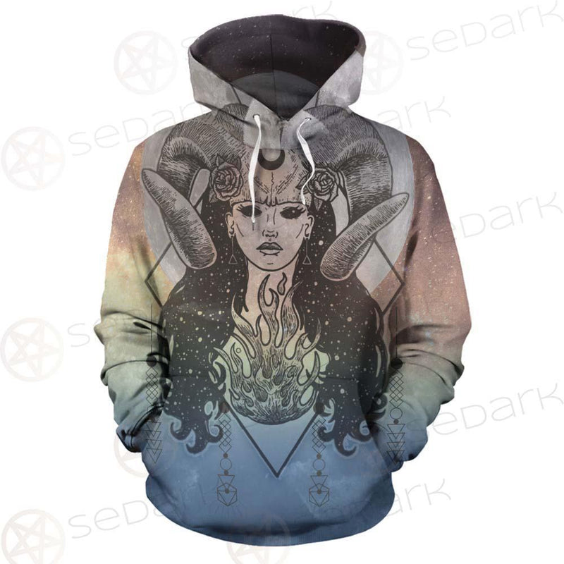 Goddess Moon SED-0168 Hoodie Allover