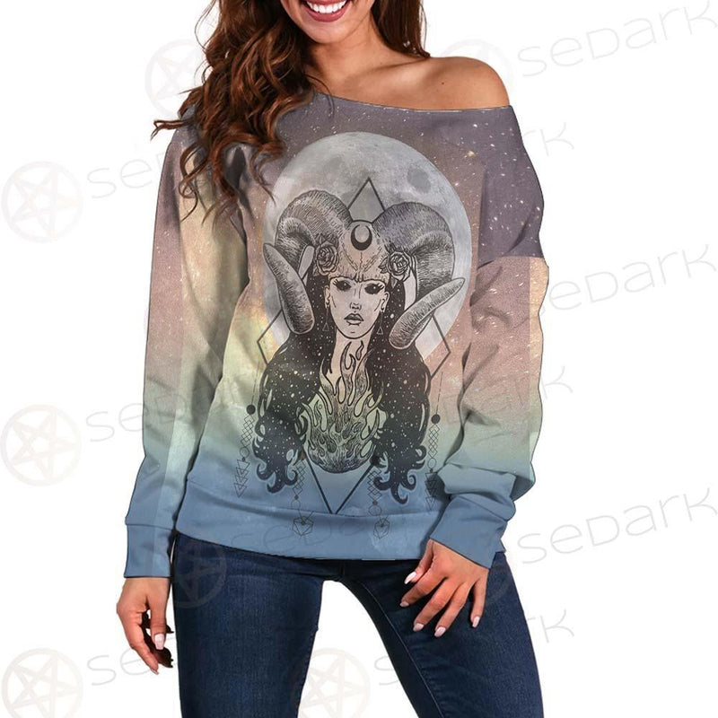 Goddess Moon SED-0168 Off Shoulder Sweaters