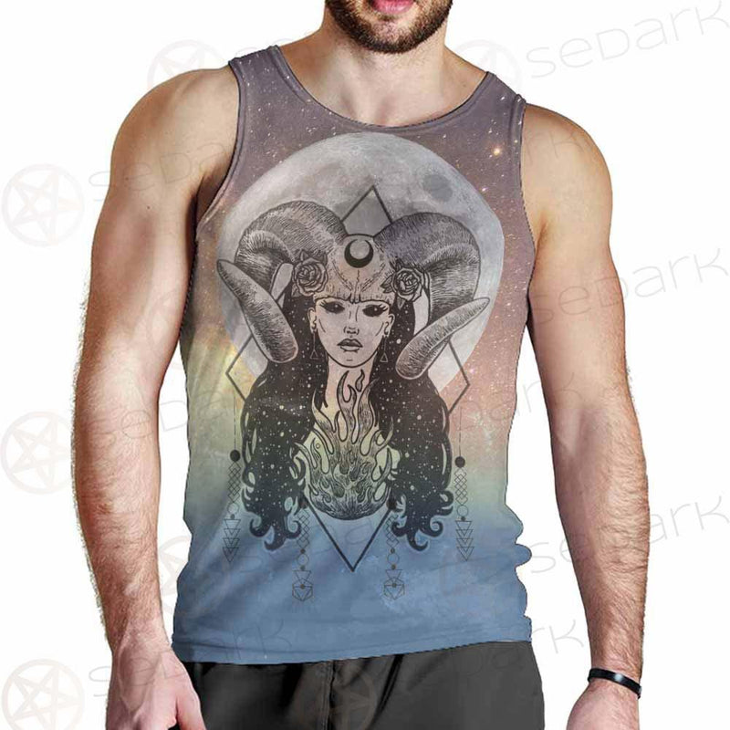 Goddess Moon SED-0168 Men Tank-tops