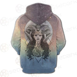 Goddess Moon SED-0168 Hoodie Raglan Zip