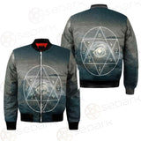 Wicca Symbol SED-0169 Bomber Jacket