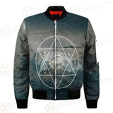 Wicca Symbol SED-0169 Bomber Jacket