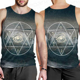 Wicca Symbol SED-0169 Men Tank-tops