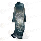 Wicca Symbol SED-0169 Sleeved Blanket