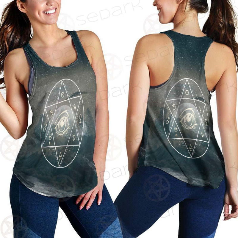 Wicca Symbol SED-0169 Women Tank Top