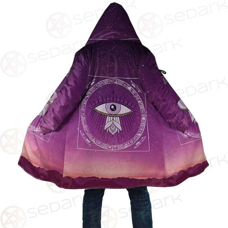 Eye Pattern Month SED-0170 Cloak with bag