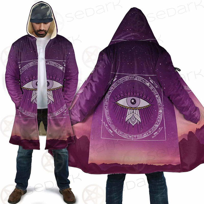Eye Pattern Month SED-0170 Cloak with bag
