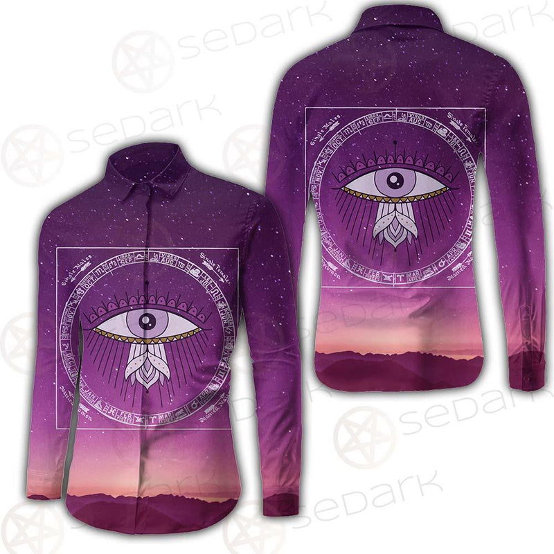 Eye Pattern Month SED-0170 Long Sleeve Shirt