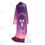 Eye Pattern Month SED-0170 Sleeved Blanket