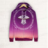 Eye Pattern Month SED-0170 Zip-up Hoodies