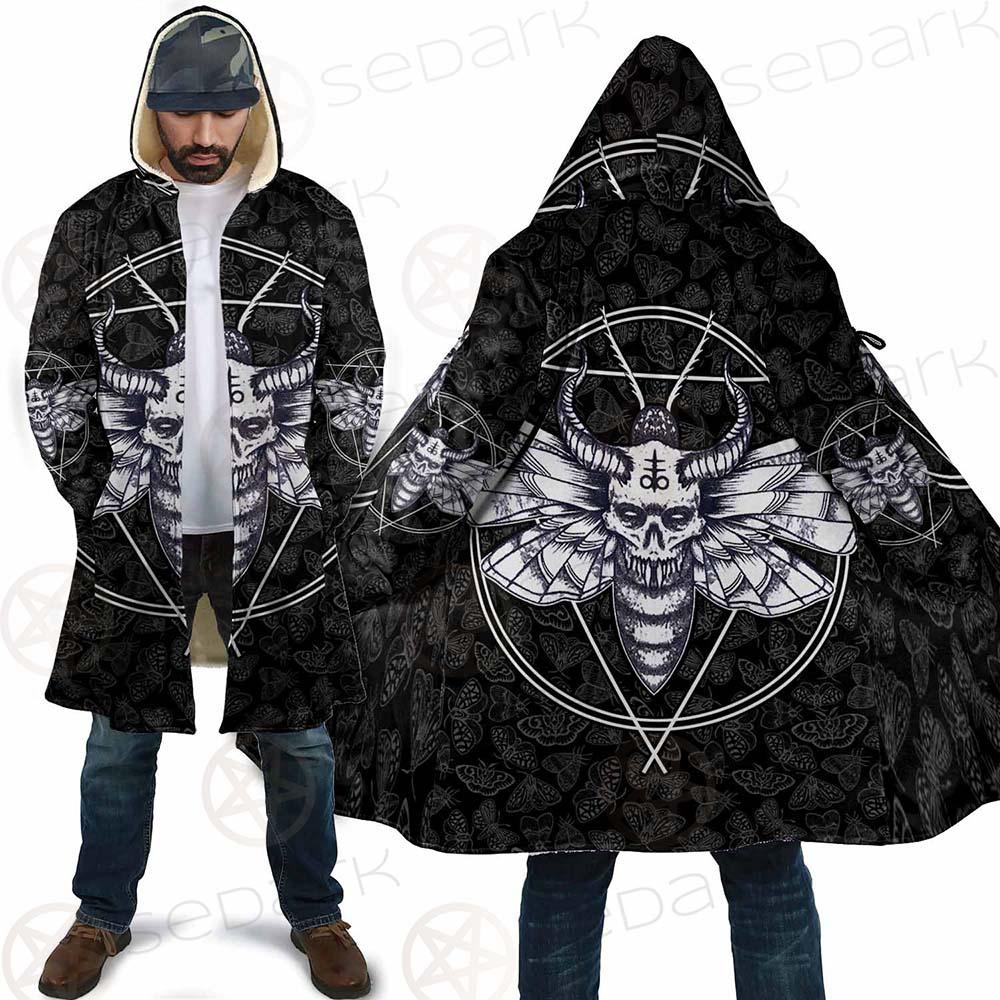 Satanic Death Moth SED-0171 Cloak with bag