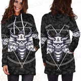 Satanic Death Moth SED-0171 Hoodie Dress