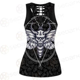 Satanic Death Moth SED-0171 Hollow Out Tank Top