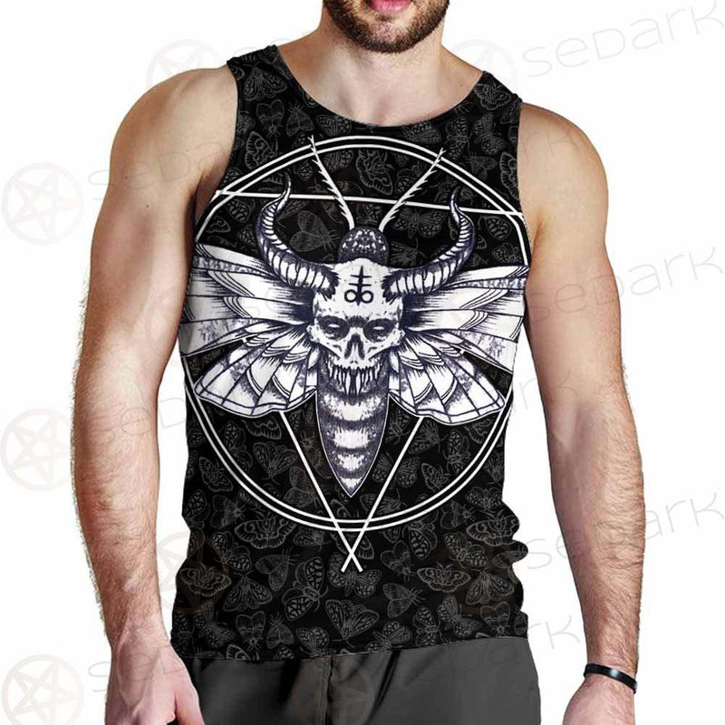 Satanic Death Moth SED-0171 Men Tank-tops