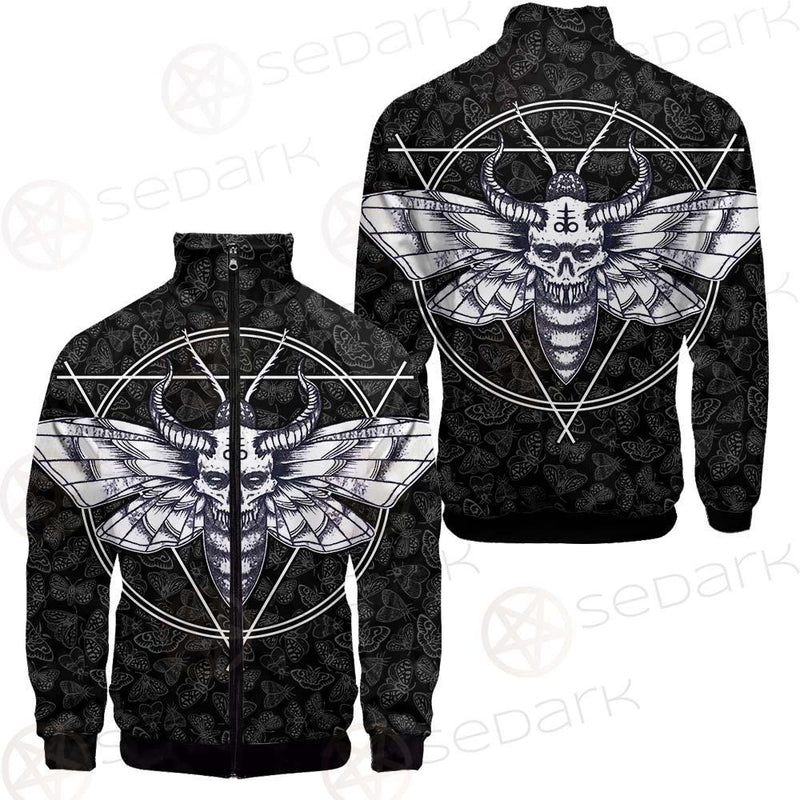 Satanic Death Moth SED-0171 Stand-up Collar Jacket