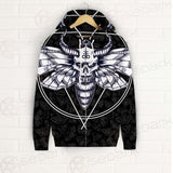 Satanic Death Moth SED-0171 Zip-up Hoodies