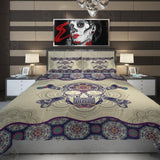 Bedset Skull Boho SED-0173 Bed set